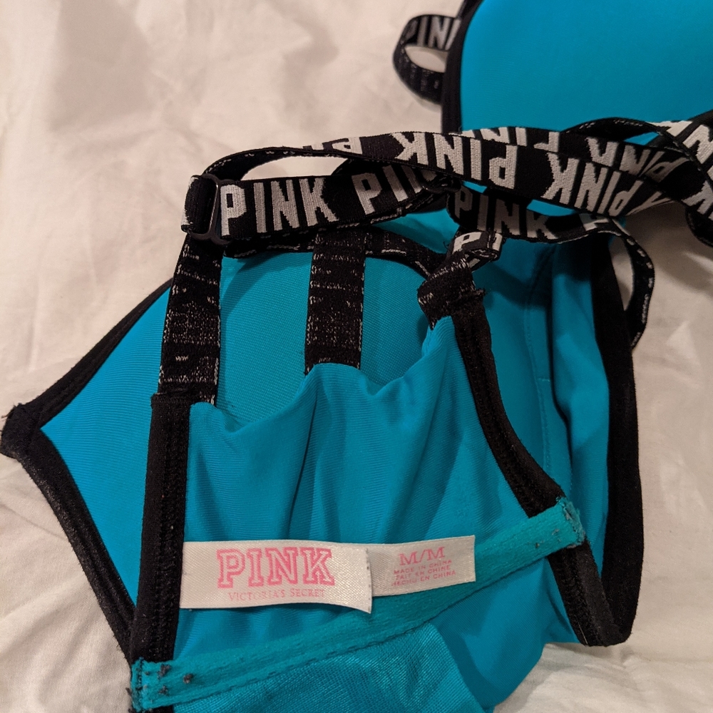 Pink Sports Bra - Picture 3 of 3